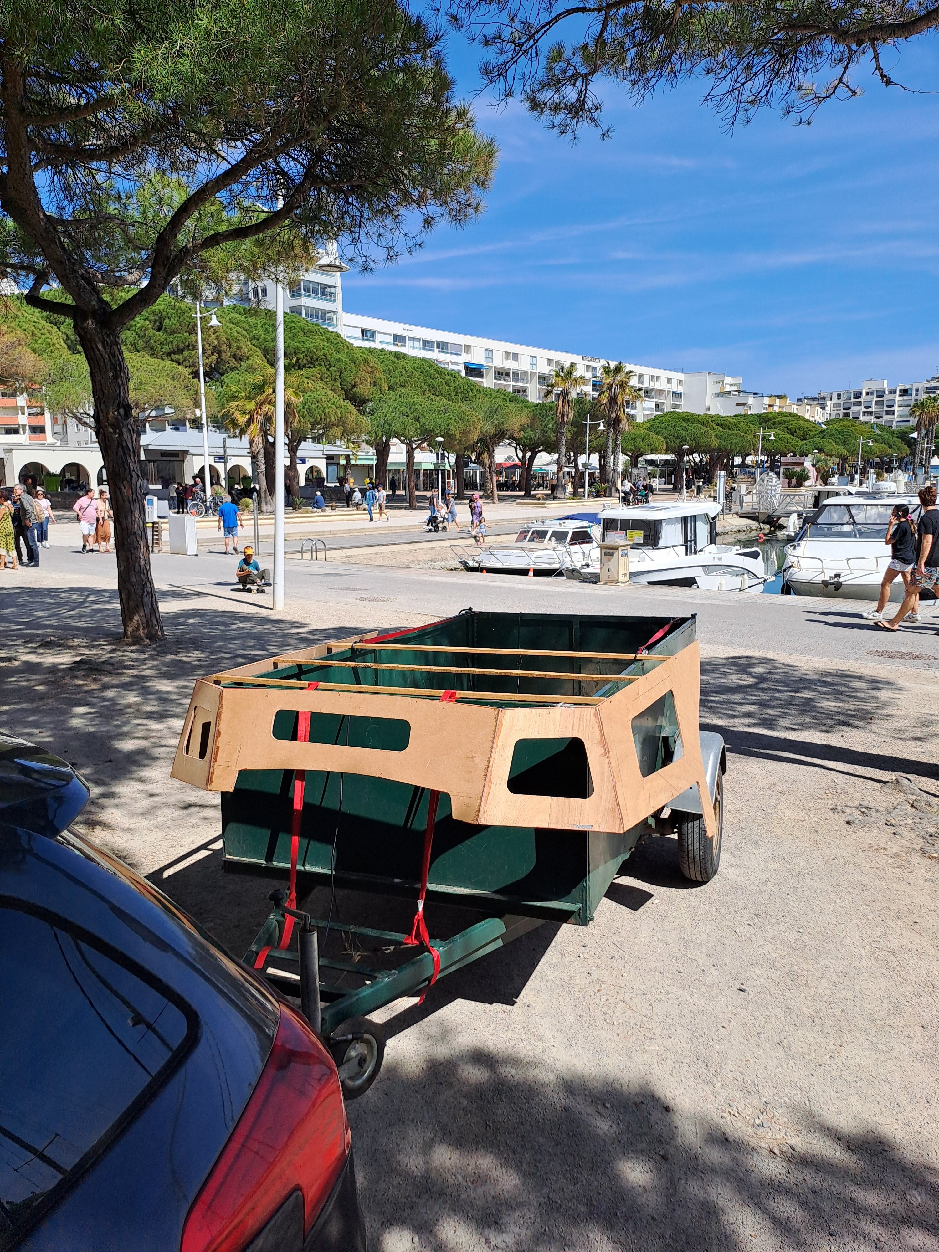 Transport délicat avant assemblage 