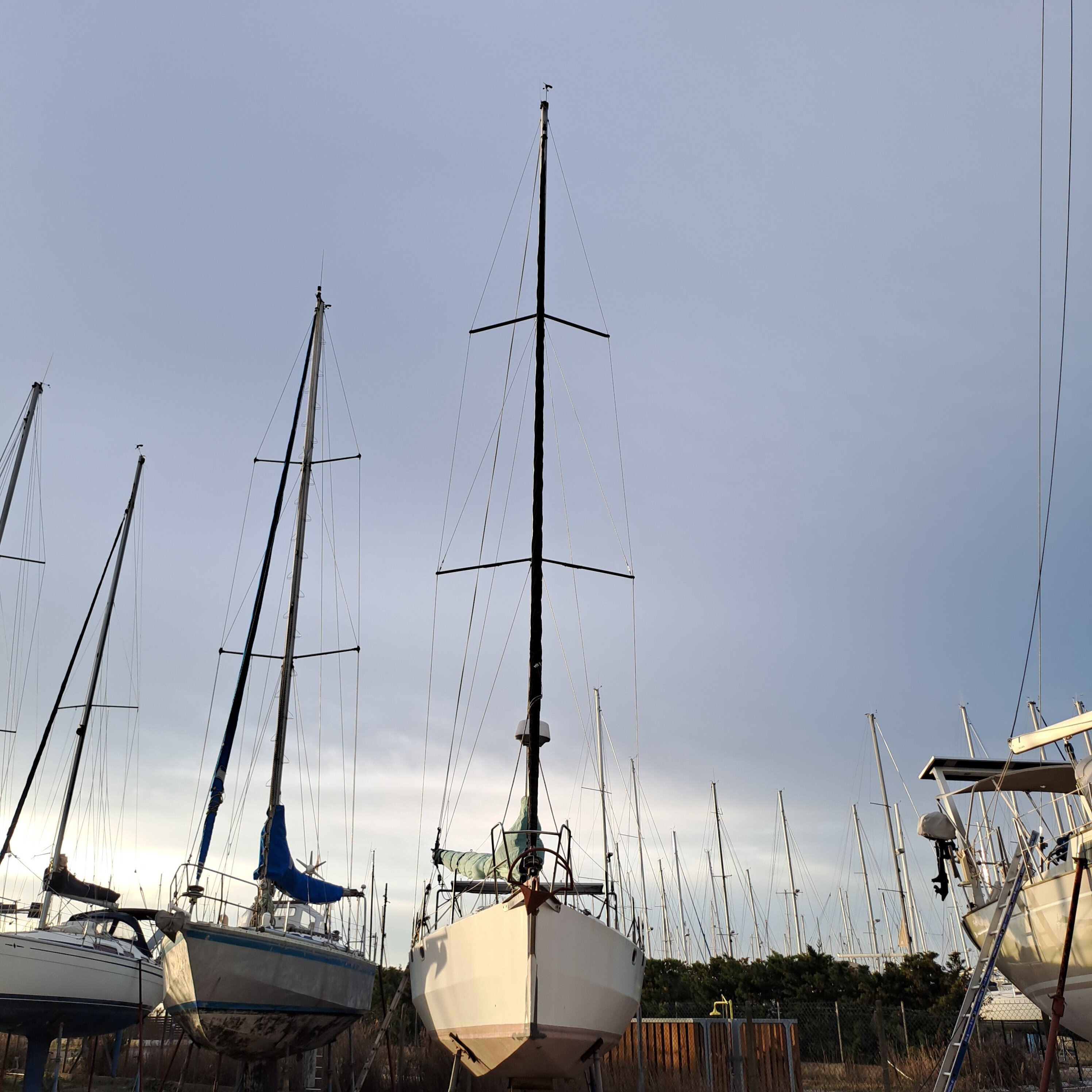 le bateau au chantier