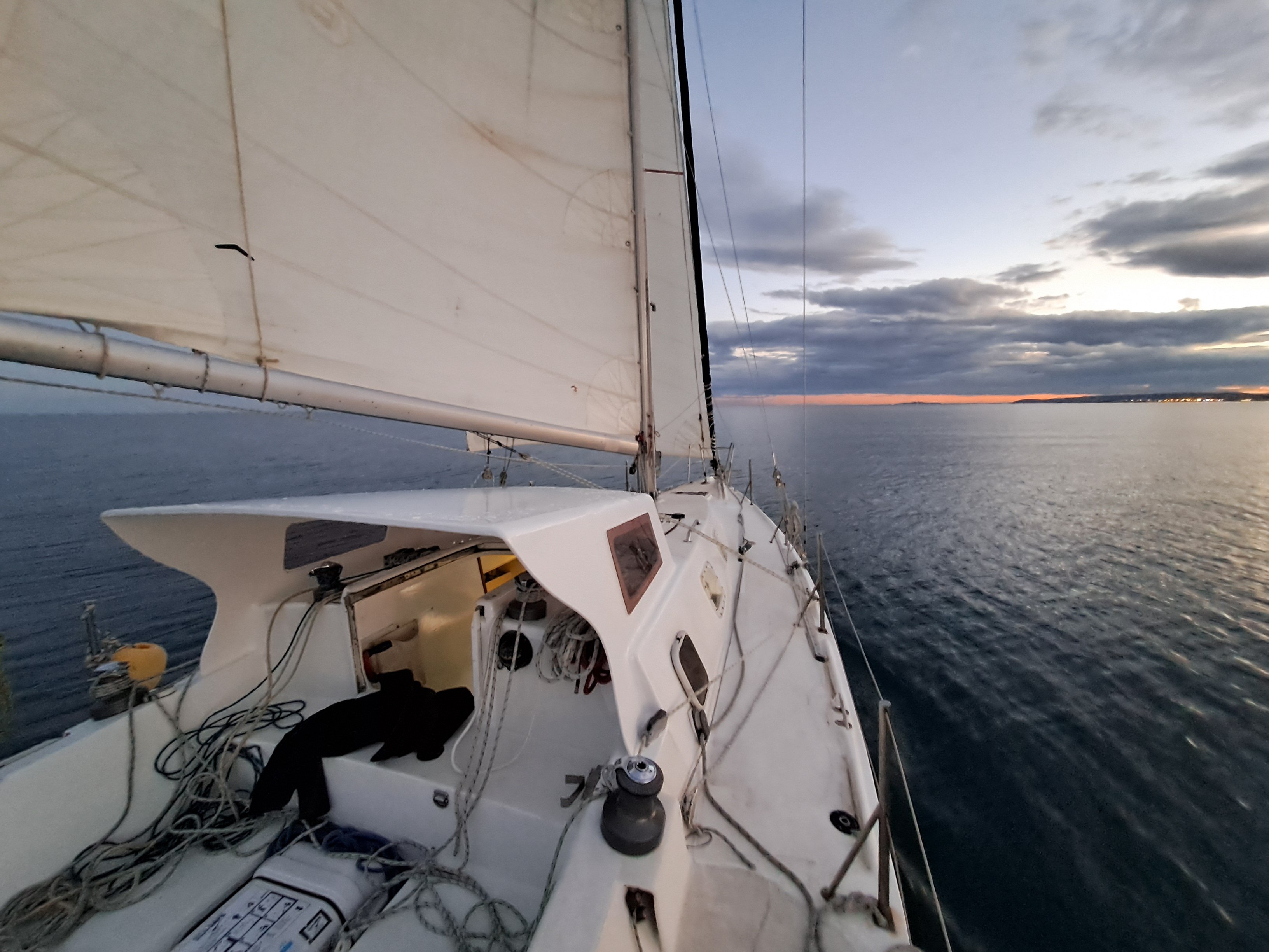 navigation vers Frontignan