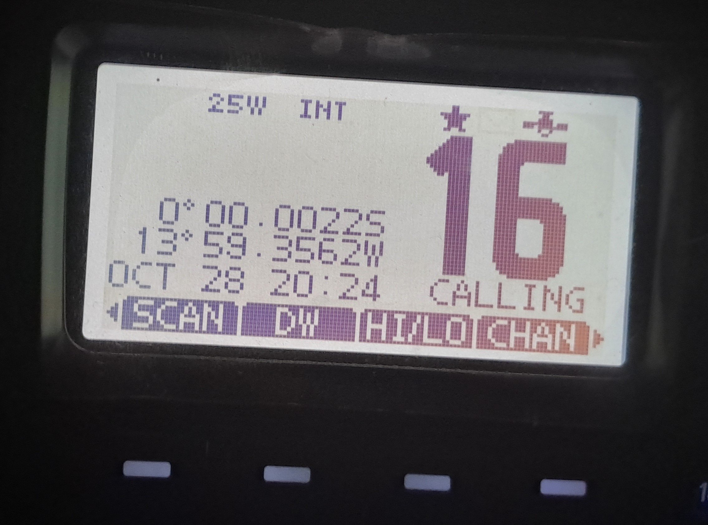 L'équateur par 14°W