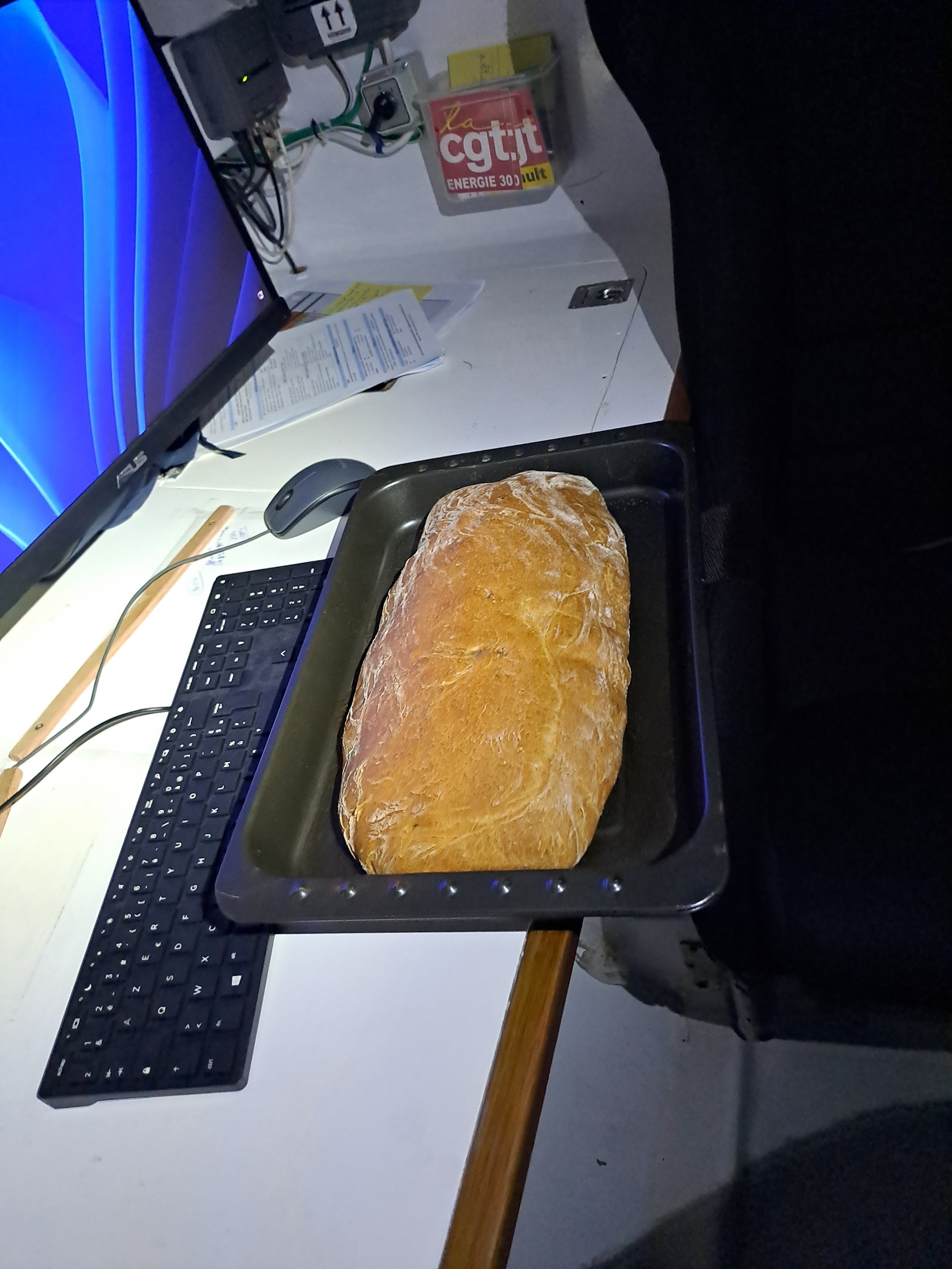 Mon premier pain et franchement très content