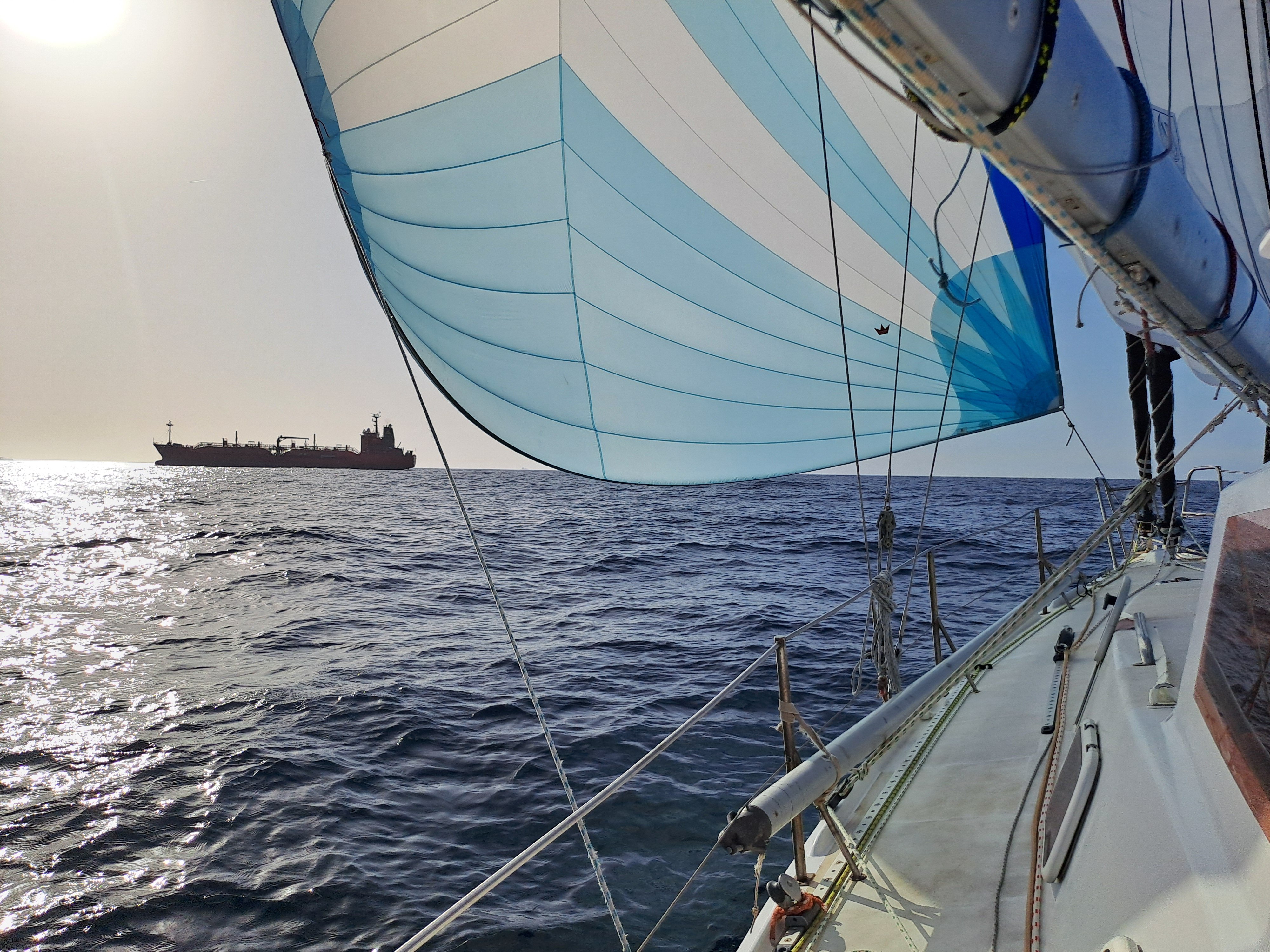 En approche de Gibraltar