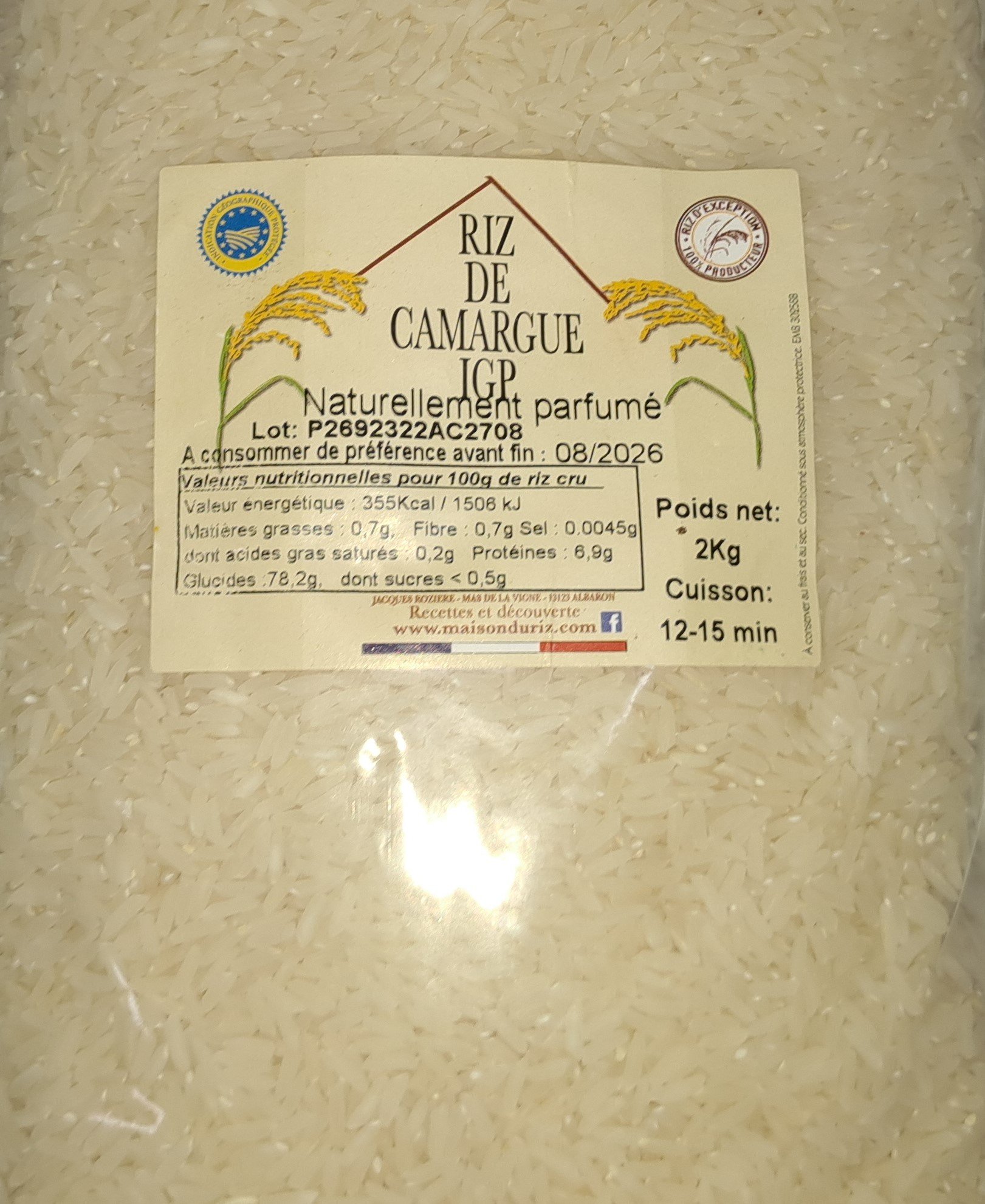 partenaire : même le riz de www.maisonduriz.com  du Mas de la vigne 13123 Albaron, est aveyronnais. En effet c’est le grand-père de Jacques ROZIERE issu de Gabriac 12340 qui est descendu en Camargue pour aller planter du riz et la 5ème génération est là pour la relève.  Y a pas rien là !